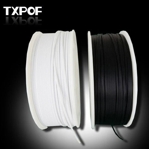 TXPOF VW-1 Flame-retardant 1.02.2mm simplex core fire resistant plastic optical fiber (3)