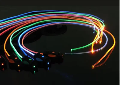 Na otvorenom korištenjem bočnih svjetlećih vlakana otpornih na UV zračenje LED optičko svjetlo za bazen za plivanje